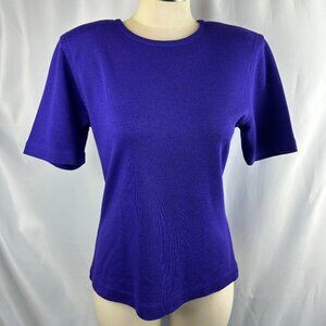 Evan Picone Purple Blouse